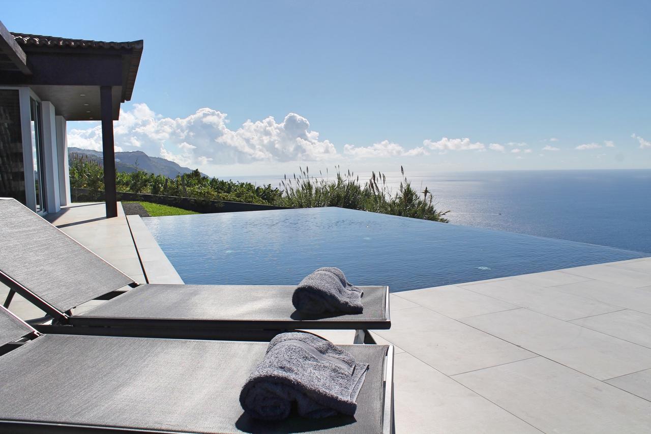 Ourmadeira - Cliffscape, Panoramic Seaviews Villa Estreito Da Calheta Luaran gambar